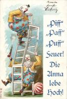 Clowns litho s: Roick