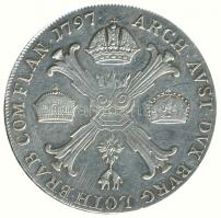 Ausztria 1797C. Tallér Ag "II. Ferenc" Prága (29.5g) T:2 juszt. / 
Austria 1797C. Kronenth...
