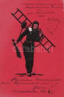 New Year, Chimney sweeper Emb.