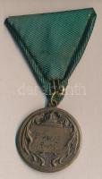 Füsti Molnár Béla Szeged (20.sz.) 1937. "SOHA" öntött Br lövész sportérem (33mm) szalaggal...