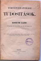 Kossuth Lajos: Törvényhatósági tudósítások. - levelezése 1836. évi julius 1-től 1837. évi majus 7-ig...