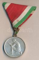 1936. Lövész sportérem (30mm) ezüstözött Br mellszalaggal szign.: Arkanzas Bpest T:2