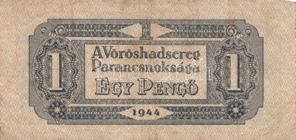 1944. "Vöröshadsereg Parancsnoksága" 1P + 2P + 5P + 50P + 1984-1992. 100Ft (3x) T:II,III