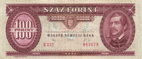 1944. "Vöröshadsereg Parancsnoksága" 1P + 2P + 5P + 50P + 1984-1992. 100Ft (3x) T:II,III