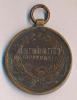 1914. Bronz Vitézségi Érem "Der Tapferkeit" Br érdemérem, mellszalag nélkül Szign.: Tauten...