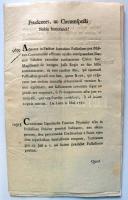 1795 Helytartótanácsi leírat Lipót nádor saját kezű aláírásával. Sok érdekes ügy: török közlemények ...