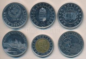 2002. 100Ft + 2004-2007. 50Ft (5x) klf motívumokkal T:1,2