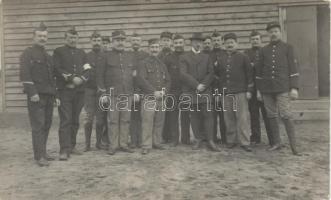 Military WWI, soldiers, real photo (EB)