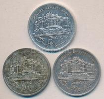 1992. 200Ft Ag "MNB" (3x) T:2