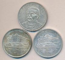 1992-94. 200Ft Ag "MNB" / "Deák" (3x) T:2