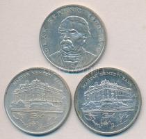 1992-94. 200Ft Ag "MNB" / "Deák" (3x) T:2