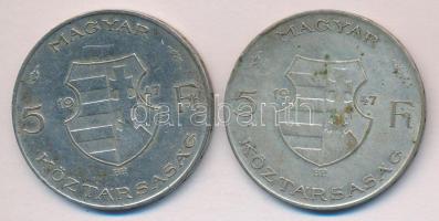 1947. 5FT Ag "Kossuth" (2x) T:2-,3