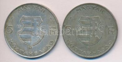 1947. 5FT Ag "Kossuth" (2x) T:2-,3