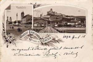 1893! Trencsén Litho win Riß