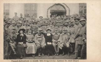 Military WWI, soldiers in Skopje, group fhoto