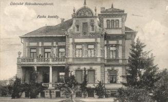 Budapest XVII. Rákoskeresztúr Fuchs kastély