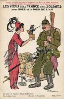 French propaganda, Military WWI, humour, Up to date toys, s: Barrere (EK)