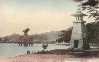Itsukushima, the big Torii from Matsubara