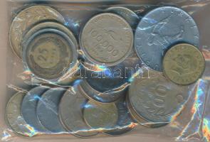 Törökország vegyes fémpénz tétel, összesen 24db T:vegyes Turkey mixed metal coins, all 24pcs C:mixed C:mixed
