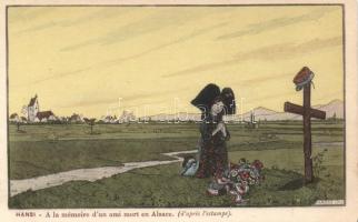 French propaganda, Alsace s: Hansi