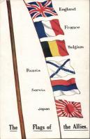 Military WWI Entente propaganda, flags (EK)