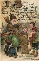 Christmas Emb. litho (fl)