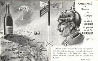 French military humour, Wilhelm II