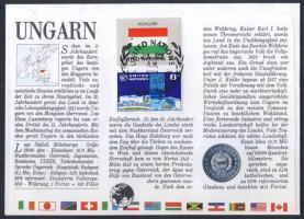 1973. 1Ft érmés, bélyeges borítékon "Legelő Ménes" bélyeggel + hátlapon elsőnapi bélyegzős...