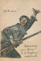 French propaganda, Military WWI, soldier