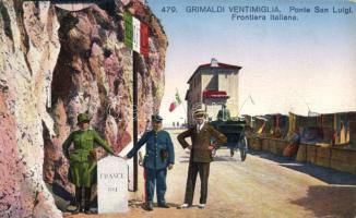 Grimaldi Ventimiglia San Luigi border bridge