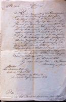 cca 1794-1820 A Gammel család irat hagyatéka, közte I. Ferenc nevében kiállított viaszpecsétes okmán...