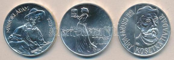 1977. 200Ft Ag 3klf db "Festők II. Mányoki, Rippl-Rónai, Csontváry" sor T:BU