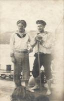 Mariners of SMS Szigetvár, Pola photo
