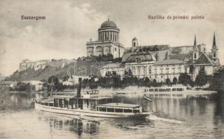 Esztergom Bazilika, Prímás palota, gőzhajó (EK)