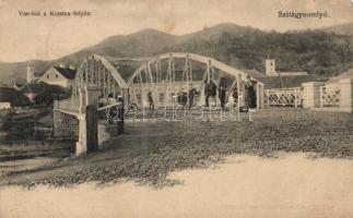 Szilágysomlyó, Krasma river, iron bridge