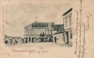 Csernátfalu Main square, Shop of Krauss Hubis (b)