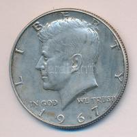 Amerikai Egyesült Államok 1967. 1/2$ Ag "Kennedy" T:2/2-
USA 1967. 1/2 Dollar Ag "Ken...