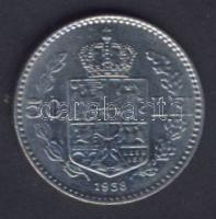 Románia 1938. 50L "II. Károly" T:2 Romania 1938. 50 Lei "Carol II" C:XF