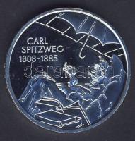 Németország 2008D. 10€ Ag "Carl Spitzweg" T:PP
Germany 2008D. 10 Euro Ag "C...