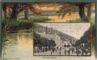 Trencsénteplic litho