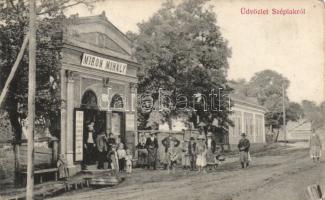 Széplak (Bihar) the shop of Mihály Miron