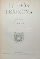 Új idők lexikona 1-23. köt. Bp., 1936-1942, Singer és Wolfner. Igényes egészvászon kötésben, eredeti...