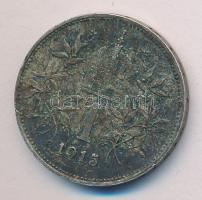 Ausztria 1915. 1K Ag T:2- patina Austria 1915. 1 Corona ag C:VF patina