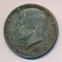 Amerikai Egyesült Államok 1966. 1/2$ Ag "Kennedy" T:2- patina
USA 1966. 1/2 Dollar Ag &quo...