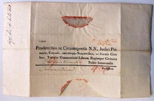 1827 Hajózási és kereskedelmi egyezmény szövege mely Franciaország és Ausztria-Magyarország között k...