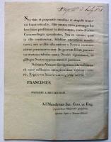1827 Hajózási és kereskedelmi egyezmény szövege mely Franciaország és Ausztria-Magyarország között k...