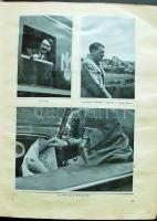 ADOLF HITLER 200 db különféle cigarettakártya előnyomott albumban / 200 cigarette cards in album