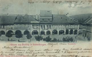 Beszterce grain market, Shop of Gustav Binder, Shop of H. Thomae Heimberg company (EK)