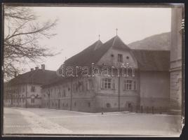 cca 1910 Brassó Evangélikus plébánia fotó / Photo 18x13 cm