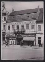 cca 1920 Kolozsvár cukorka bolt fotó / Photo of Cluj Sweets-shops 8x15 cm